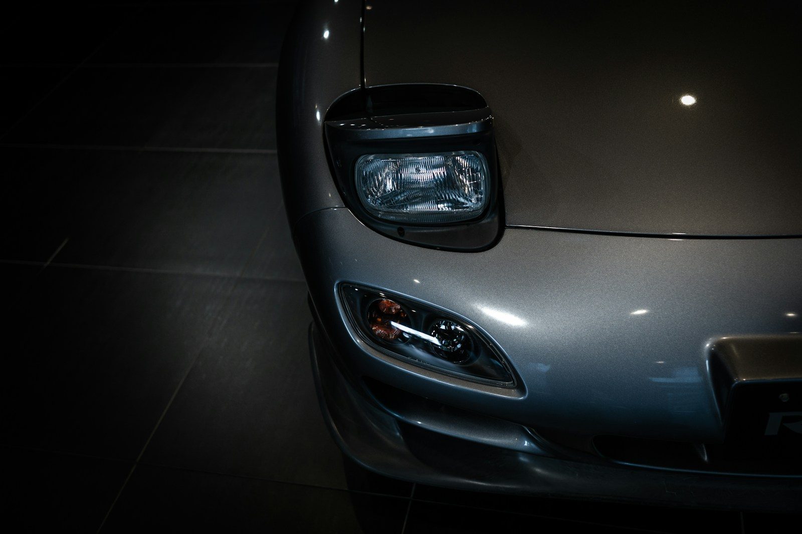 the front of a car